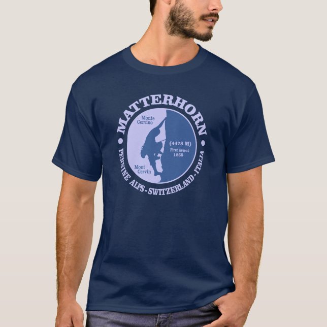 Matterhorn (Alpernor) T Shirt (Framsida)