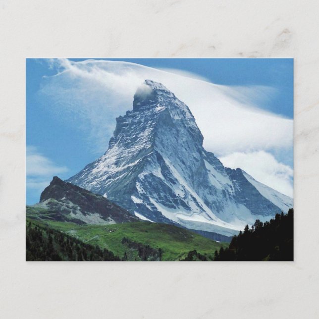 Matterhorn, Alpernor Vykort (Framsida)