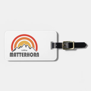Matterhorn Bagagebricka