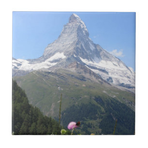 Matterhorn bergfoto kakelplatta
