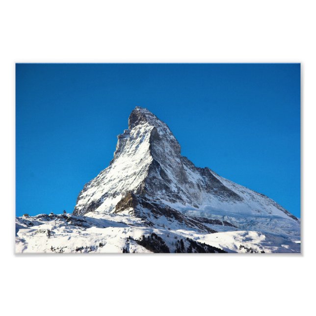 Matterhorn-foto Fototryck (Framsidan)