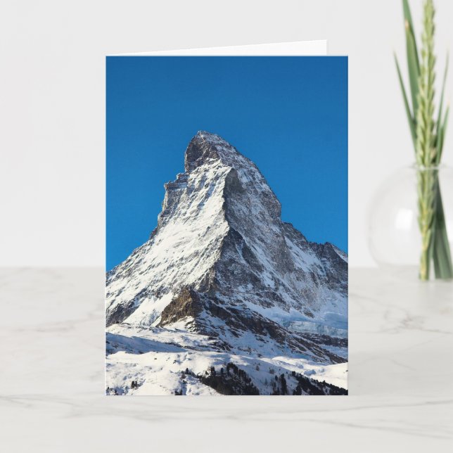 Matterhorn-foto Kort (Framsida)