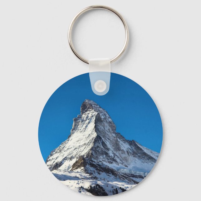 Matterhorn-foto Nyckelring (Framsida)
