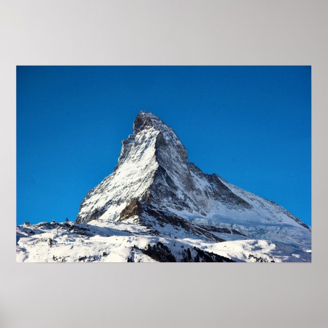 Matterhorn-foto Poster (Framsidan)