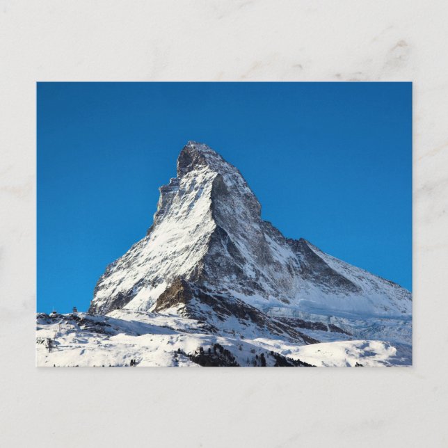 Matterhorn-foto Vykort (Framsida)