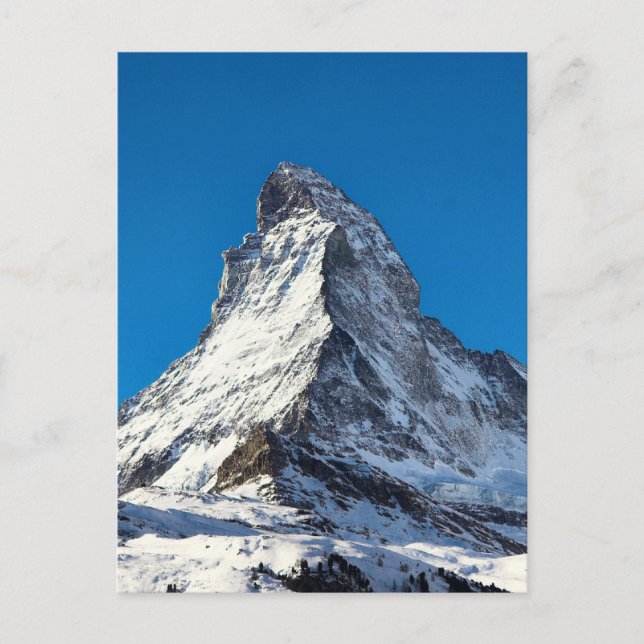 Matterhorn-foto Vykort (Framsida)