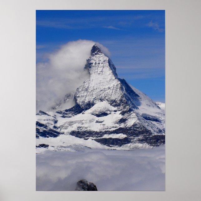 Matterhorn i Schweiz Poster (Framsidan)