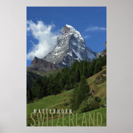 matterhorn i Schweiz Poster