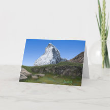 Matterhorn i Schweiz Uppmuntra Verse JW