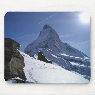 Matterhorn landskap musmatta