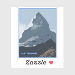 Matterhorn Mountain Design, Schweiz Klistermärken