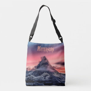 Matterhorn Mountain Europe Alpernas Schweiz Italie Axelväska