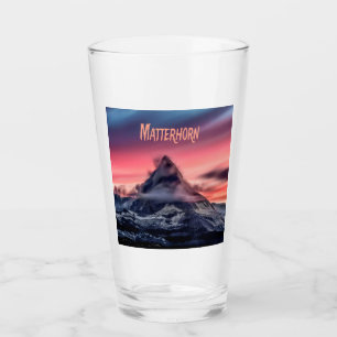 Matterhorn Mountain Europe Alpernas Schweiz Italie Glaskopp
