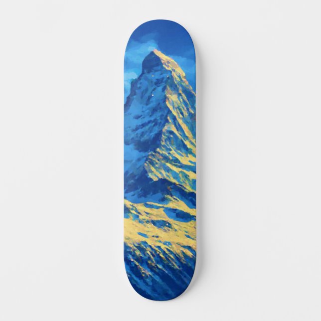 Matterhorn Mountain klättring Mini Skateboard Bräda 18,5 Cm (Framsida)