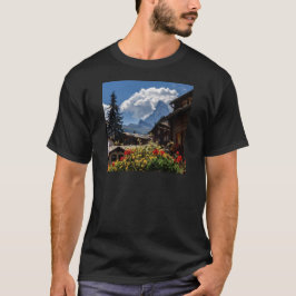 Matterhorn och Zermatt byhus, Schweitz Tee