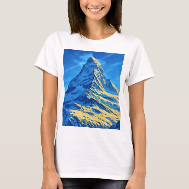 Matterhorn Peak T Shirt (Framsida)