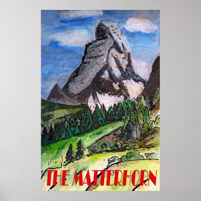 Matterhorn Poster (Framsidan)