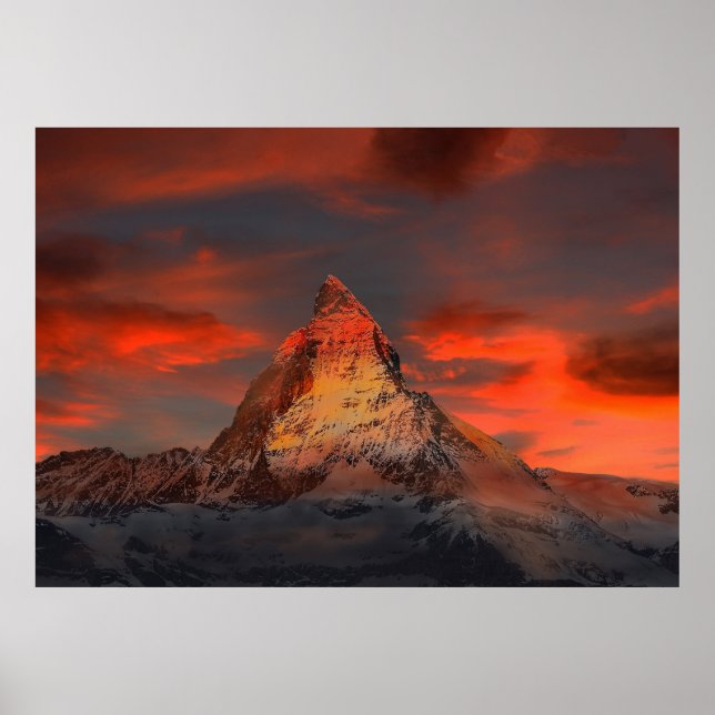 Matterhorn Poster (Framsidan)