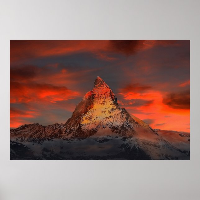 Matterhorn Poster (Framsidan)