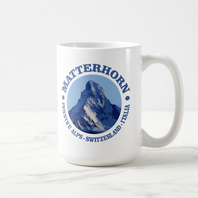 Matterhorn (rd) kaffemugg (Höger)