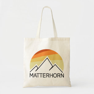 Matterhorn Schweiz Italien Retro Tygkasse