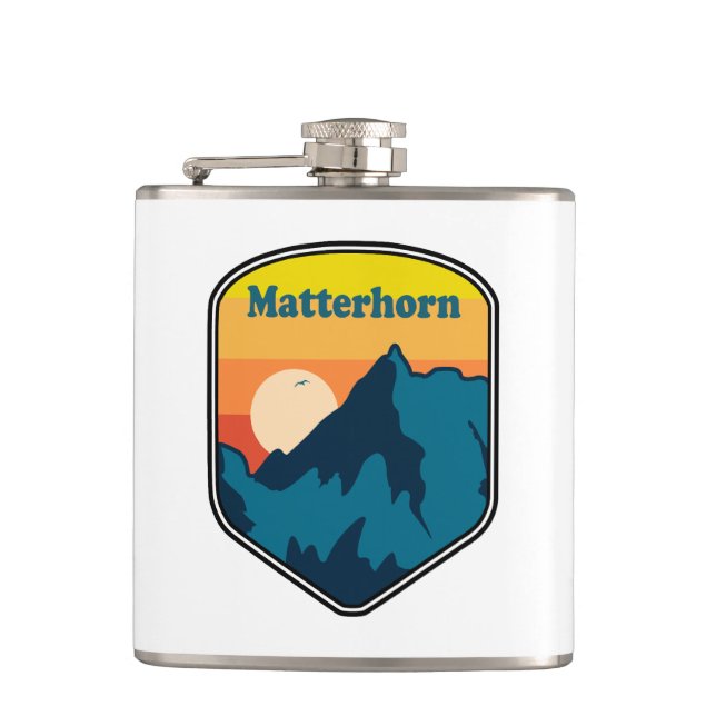Matterhorn Schweiz Italien Sunrise Fickplunta (Framsidan)