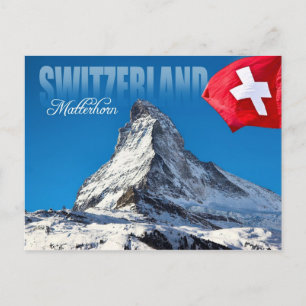 Matterhorn, Schweiz Vykort