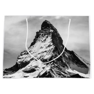 Matterhorn svartvit alperna
