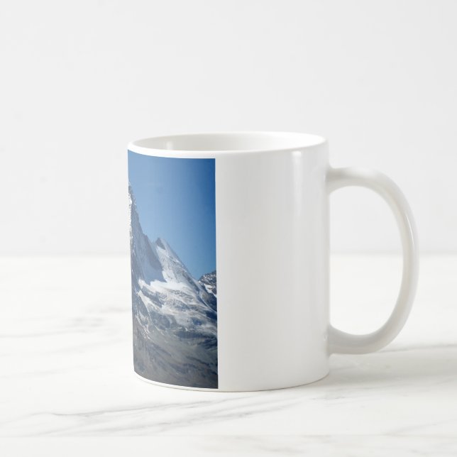 Matterhorn Swiss Alpernas Classic White Mugg (Höger)