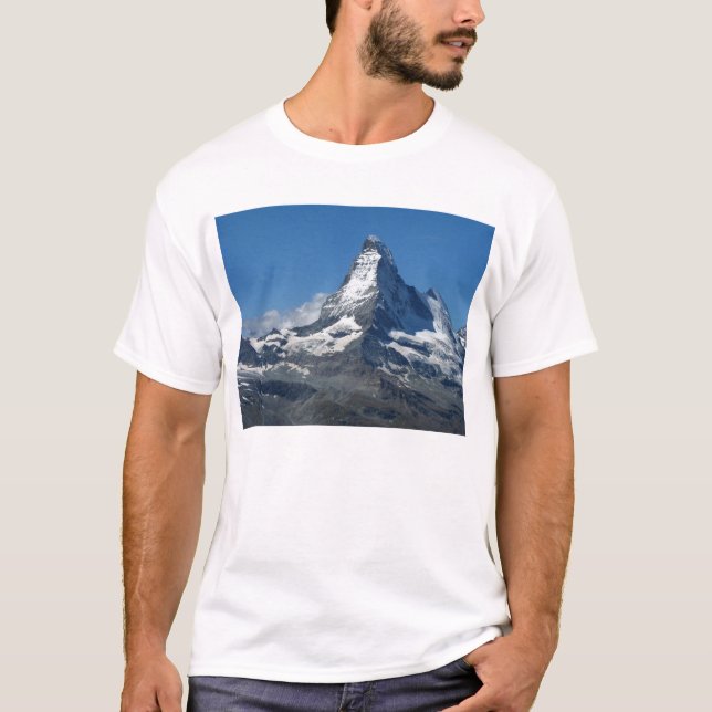 Matterhorn Swiss Alpernas Manar Basic T-Shirt (Framsida)