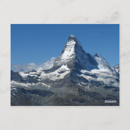 Matterhorn Swiss Alpernas Postcard Vykort