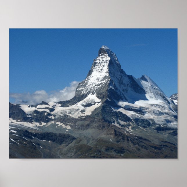 Matterhorn Swiss Alpernas Poster (Framsidan)