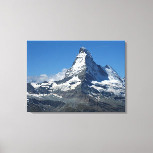 Matterhorn Swiss Alpernas Wrapped Canvas