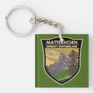 Matterhorn Swiss Travel Art Vintage