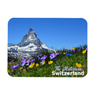 Matterhorn Switzer Travel Souvenir Magnet