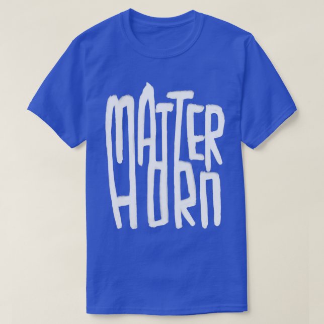 Matterhorn T Shirt (Design framsida)