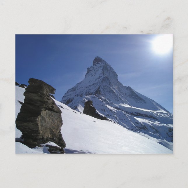 Matterhorn Vykort (Framsida)