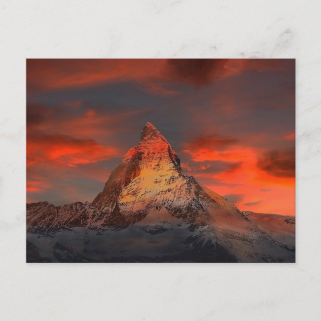 Matterhorn Vykort (Framsida)
