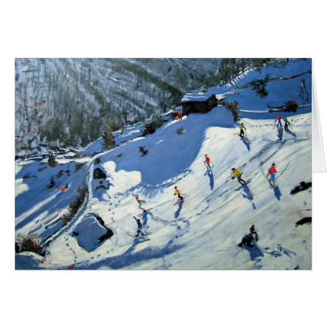 Matterhorn Zermatt Hälsningskort (Framsidan Horizontal)