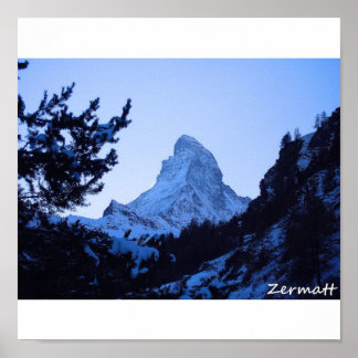 Matterhorn, Zermatt Poster