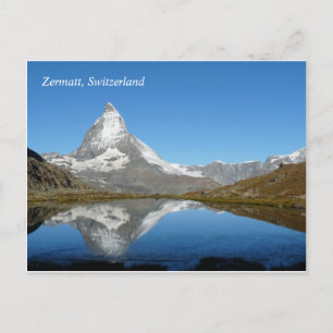 Matterhorn Zermatt Schweiz vykort