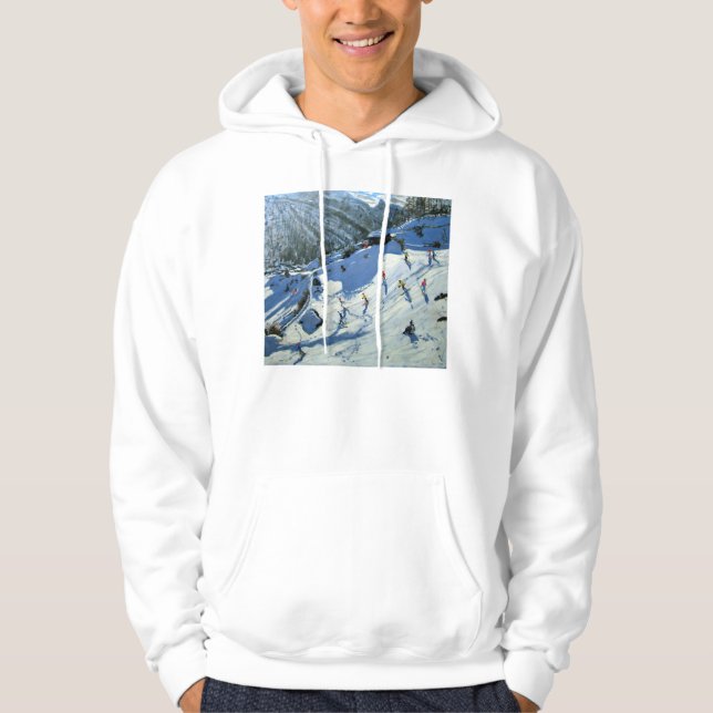 Matterhorn Zermatt Sweatshirt Med Luva (Framsida)