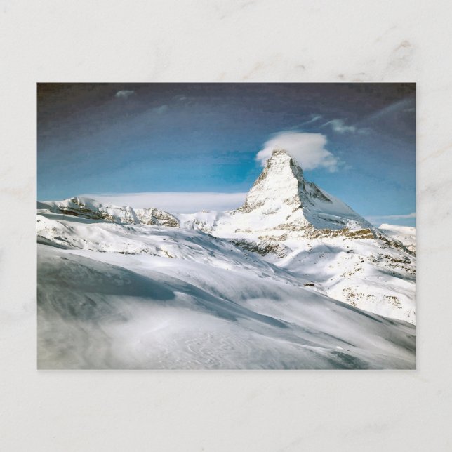 Matterhorn, Zermatt Vykort (Framsida)