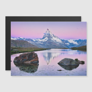 Matterhornberget i Zermatt, Schweiz Magnetisk Inbjudningskort