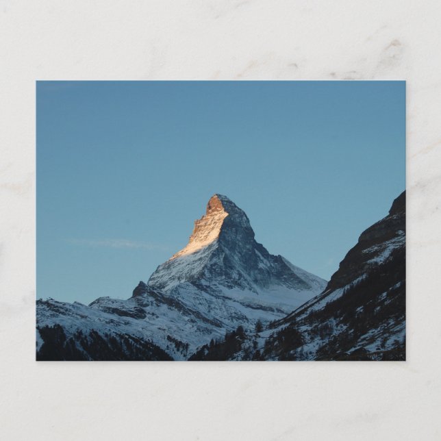 Matterhornberget Vykort (Framsida)