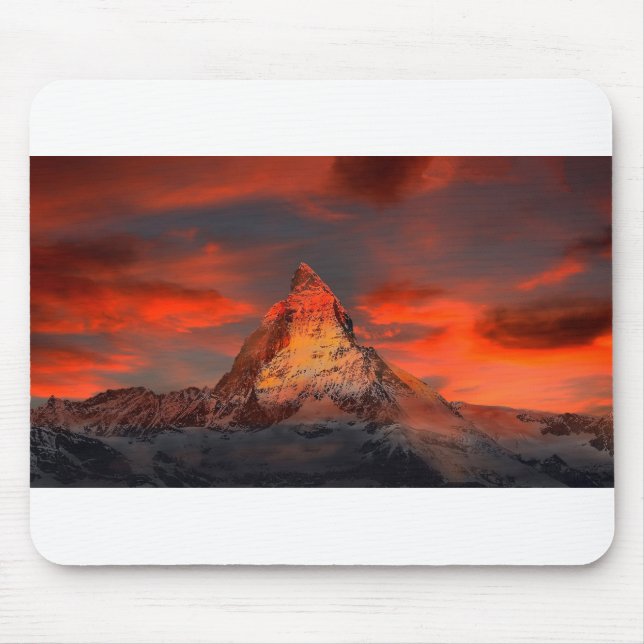 Matterhorntoppen i Dawn Musmatta (Framsidan)