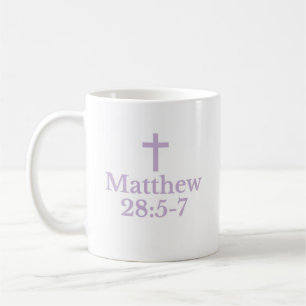 Mattheus 28:5-7 Mugg