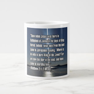 Mattheus 2:1-2 WEBU Mug Jumbo Mugg