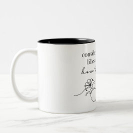 MATTHEUS 6:28 - Kaffe kopp