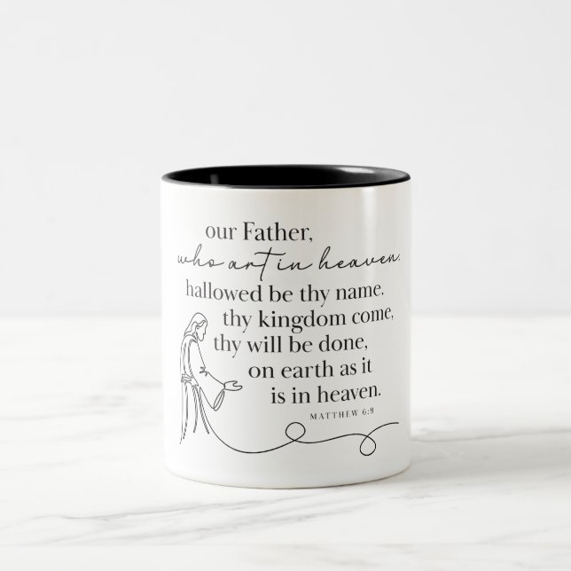 MATTHEUS 6:9 - Kaffe kopp (Center)